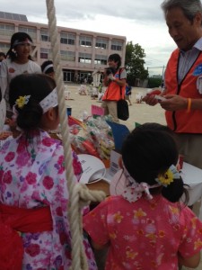 長久手市西小学校区夏祭り だがしやチャレンジ