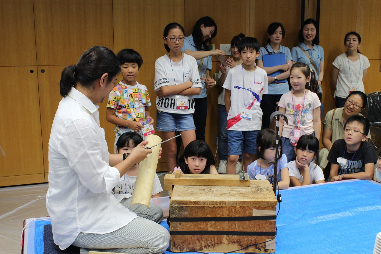 文化】丸の内キッズジャンボリー2019 ３日目～駿河千筋竹細工を体験してみよう～ | 放課後NPOアフタースクール